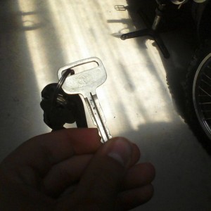 All metal key ftw