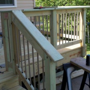 Finally done! Wait a month and time to stain it! Woot!