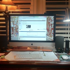 More room for my hard drive, track pad and light :D