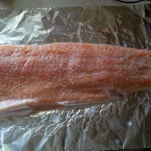Little prep with the fish! Having it little later.