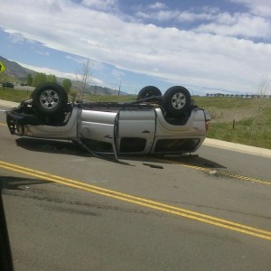 Who's driving on their hood at 470 and bellview?
