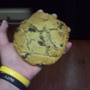 Got out of pook. now for a 4" cookie