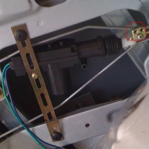Typical Aftermarket Door Lock Actuator