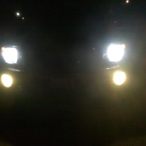 Taken a few days ago. OEM fogs that I tinted yellow installed.