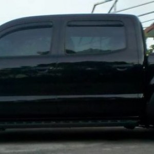 My lowered double cab