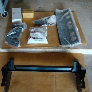 Unpacking my ARB bumper