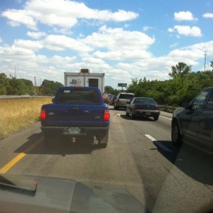 I65 S, just south of B'ham. Errbody goin' to the beach!
