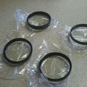 Cheap macro lens magnifiers...pretty fun