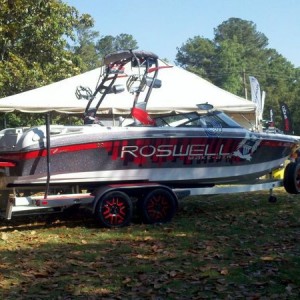 I think this would look great behind my truck.
