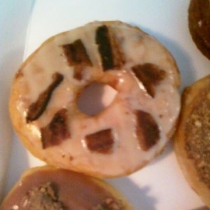 Bacon on a donut