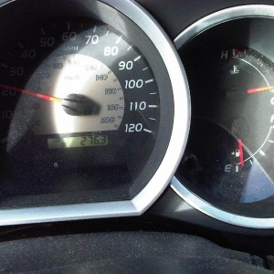 300?? Ultragauge says I have 5 gal left averaging 17.4 mpg