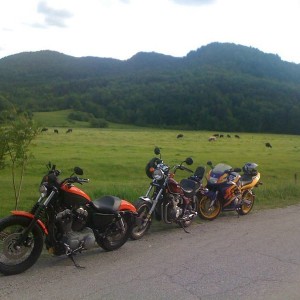 motorcycles