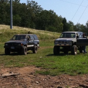 Txshooter on the left, me on the right.