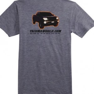 TacomaWorld t-shirt back