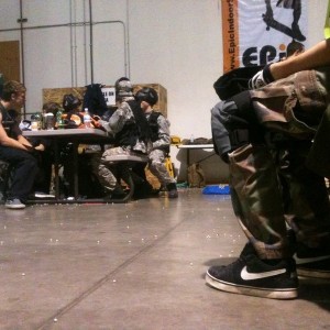 Indoor airsoft. This is actually hella fun