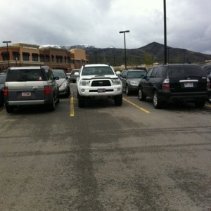 Hopefully a member here who now feels like a total asshat for awful parking