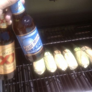 And the bbq begins!
