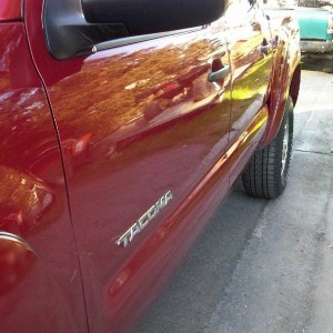 And after. Drivers side turned out better...musta had less scratches.