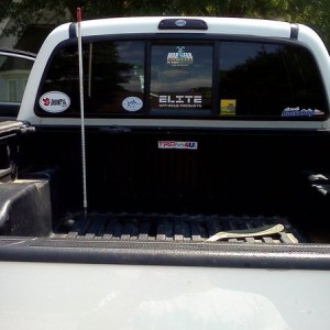 Feels weird having decals on my truck again. It was naked for awhile when I