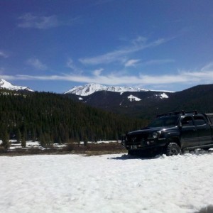 Summit county trail conditions. Snowy as shit.