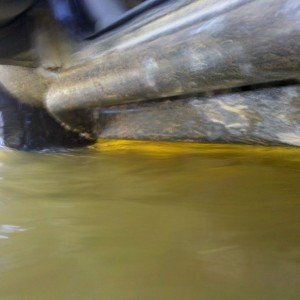 Creeks are very high.