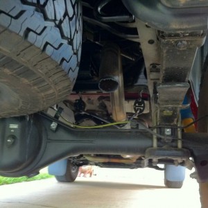 chopped exhaust
