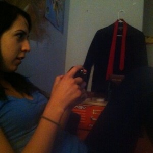 She's playing black ops