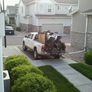 Ready for the mountains tomorrow.