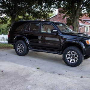 Sabrina, new wheels and tires