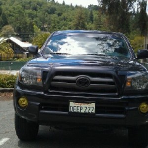 Daytime pic. Yellow fogs and new headlights