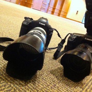 Shooting with both these right now. :drool: