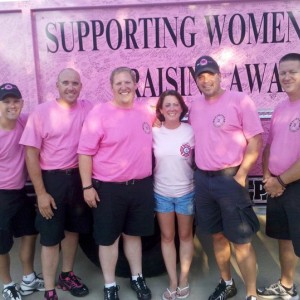 Pink Fire Truck - Cancer Awareness Tour