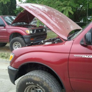 Overcast clouds and workin on yotas...good friday.