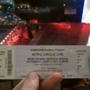 I got free tickets to Brofest aka Nitro Circus!