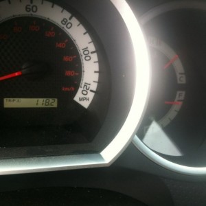 My needle may be broken.