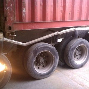 Damn truck driver..gunna be a long day.