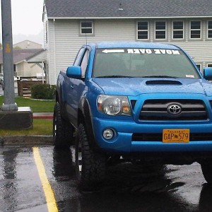 Modded taco on the base...thoughts on the window sticker?