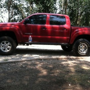 My street tires look so tiny haha