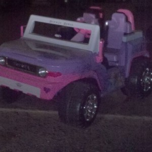 Niece left her fj flexed out