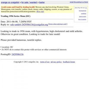 Lol.. Wtf? Some random craigslist ad :laugh: