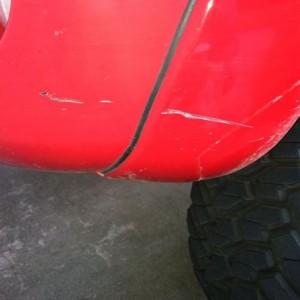Damn either a Cart or a member hit me at work today.... I park the farthest