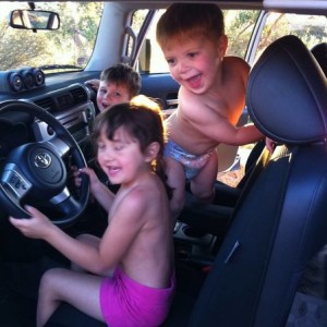 Kids all up in it!  Im a family guy...