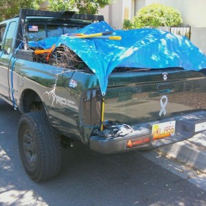 Dump run = good way to break in the new suspension. :D