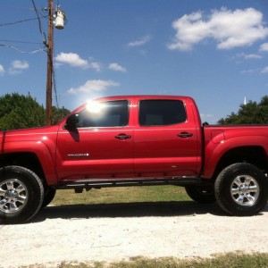 Her first buff and hand wax