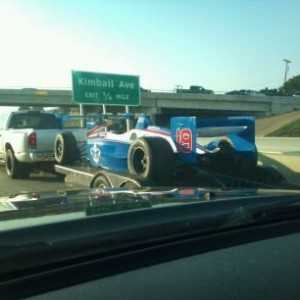 Race weekend, Boy Scout racer.
