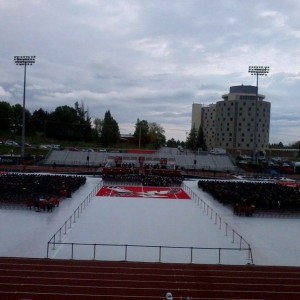 my little sister granulates from college today.