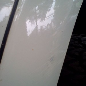 Fender 1 Put some touch up paint on it awhile ago