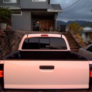 My taillights...