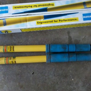 OEM 2 nd Gen trd bilstein rear shocks. Pics for bst forum