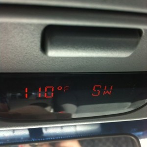 I hope it goes down once I start driving lol